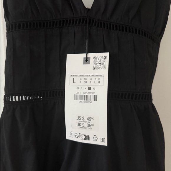 Zara Black Dress - Picture 3 of 4